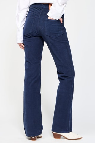 Pantalon en velours - Bleu marine
