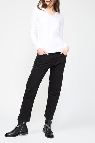 Jean taille haute - Noir