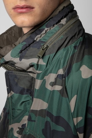 Parka à capuche - Vert