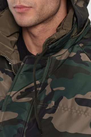 Parka à capuche - Vert
