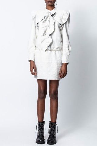 Robe droite - Blanc