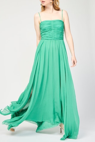 Robe longue - Vert