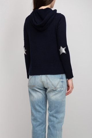Sweat en cachemire - Bleu