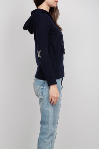 Sweat en cachemire - Bleu
