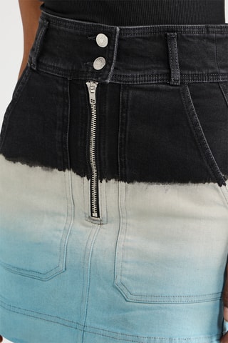 Minijupe en jean - Bleu