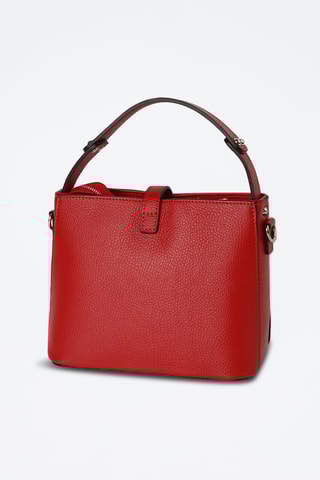 Sac à main en cuir Erya - Rouge