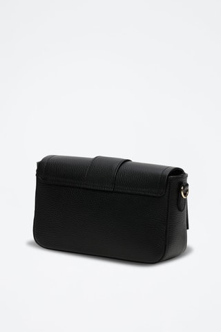 Sac bandoulière en cuir Aria - Noir