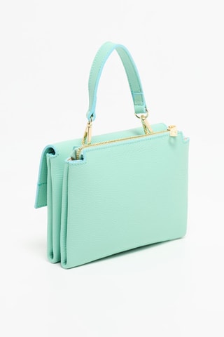 Sac à main en cuir Dalia - Vert clair