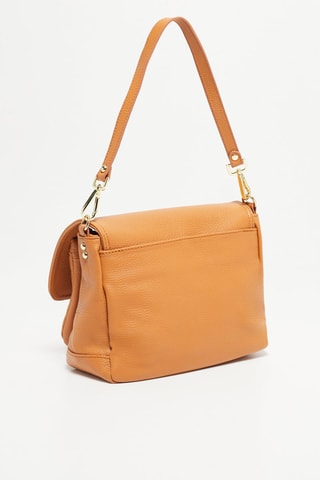 Sac à main en cuir Lya - Camel