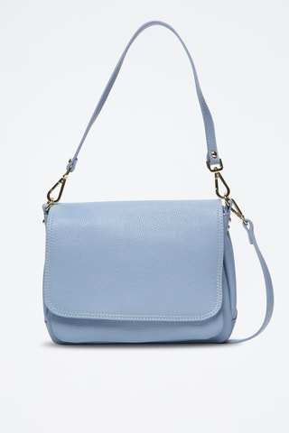 Sac à main en cuir Lya - Ciel