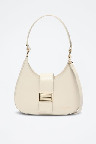 Sac porté épaule en cuir Inaya - Blanc