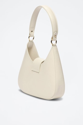 Sac porté épaule en cuir Inaya - Blanc