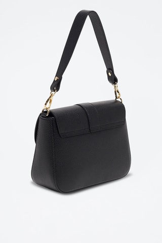 Sac porté épaule en cuir Nael - Noir
