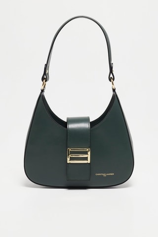 Sac porté épaule en cuir Inaya - Vert