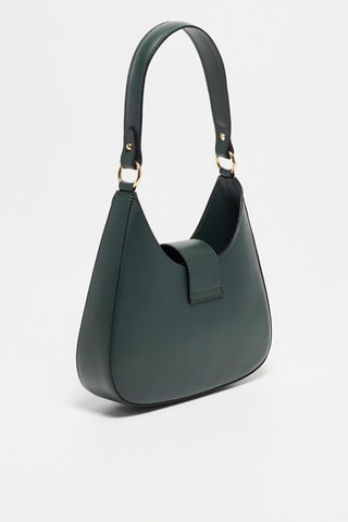 Sac porté épaule en cuir Inaya - Vert