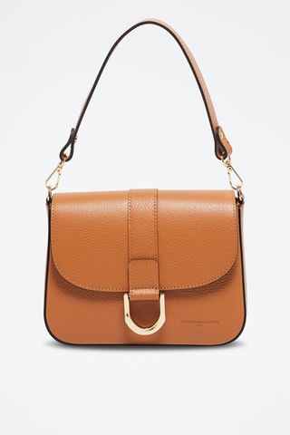 Sac porté épaule en cuir Nael - Camel