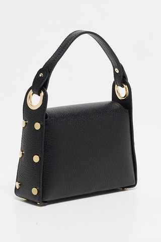 Sac porté épaule en cuir Noemi - Noir