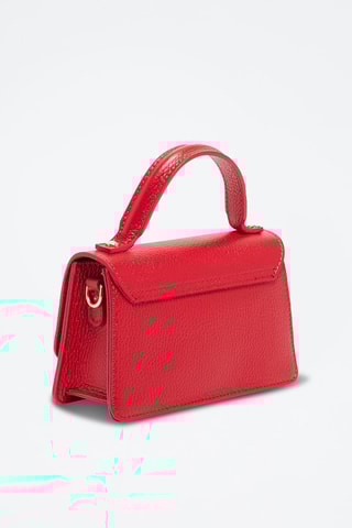 Sac à main en cuir Lily - Rouge