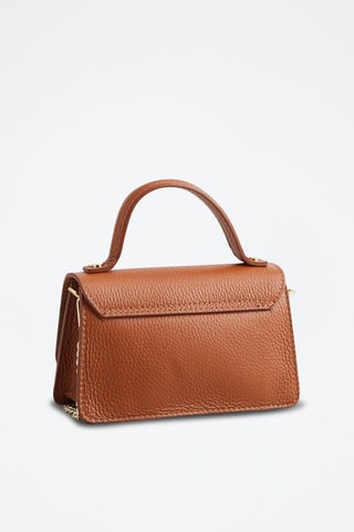 Sac bandoulière en cuir Lily - Camel