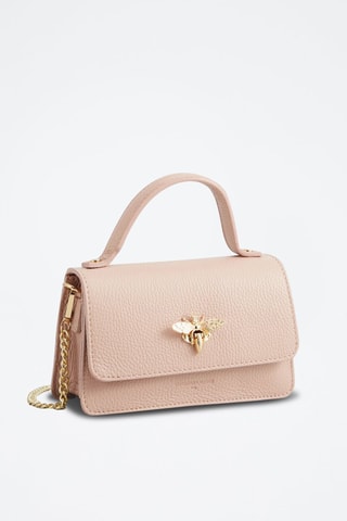Sac bandoulière en cuir Lily - Nude