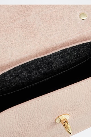 Sac bandoulière en cuir Lily - Nude