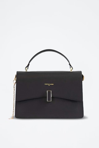 Sac à main en cuir  Emma - Noir
