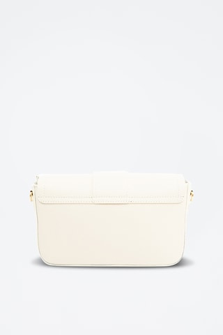 Sac bandoulière en cuir Aria - Blanc