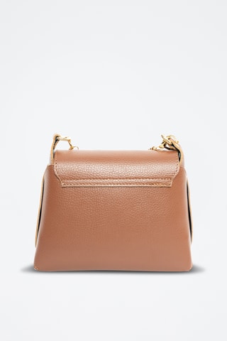 Sac bandoulière en cuir Zia - Marron