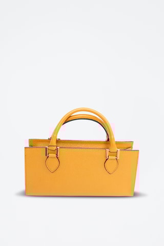 Sac à main en cuir Alexine - Camel