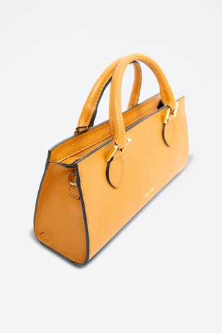 Sac à main en cuir Alexine - Camel