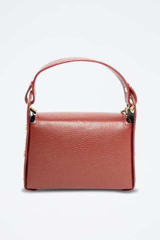 Sac à main en cuir Noemi - Bordeaux