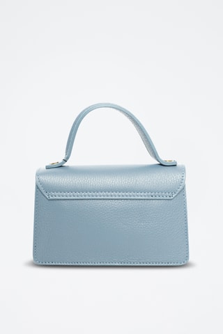 Sac bandoulière en cuir Lily  - Ciel