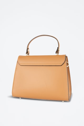 Sac bandoulière en cuir Allana - Camel