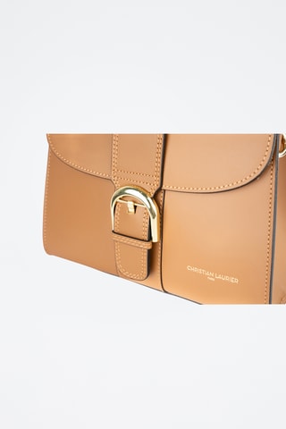 Sac bandoulière en cuir Allana - Camel