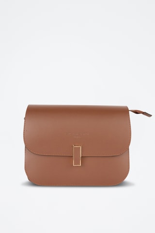 Sac bandoulière en cuir Roma - Marron
