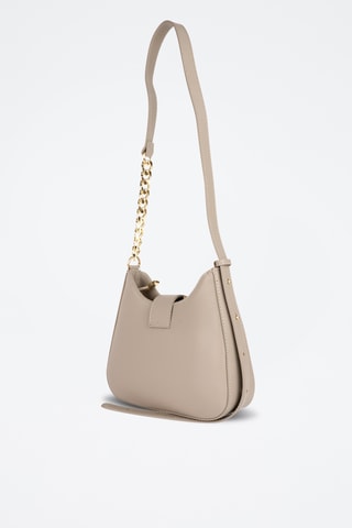 Sac bandoulière en cuir Hely  - Taupe