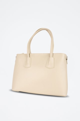 Sac à main en cuir Pia - Blanc