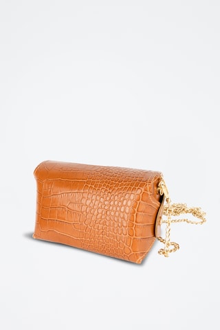 Sac bandoulière en cuir Etienne - Camel