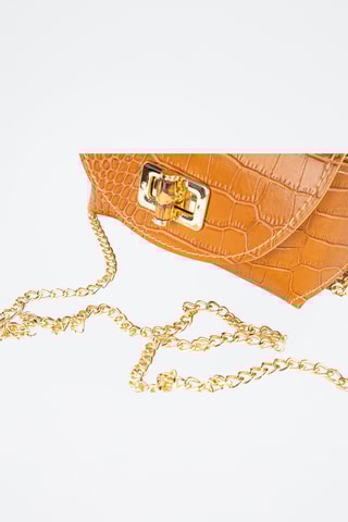 Sac bandoulière en cuir Etienne - Camel