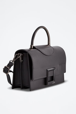 Sac à main en cuir Milo - Noir