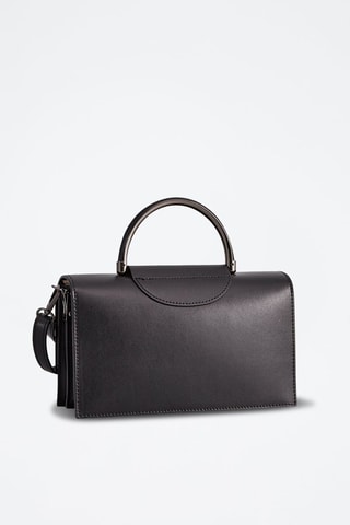 Sac à main en cuir Milo - Noir