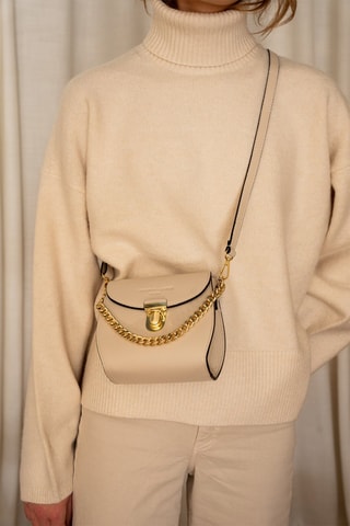 Sac à main en cuir Chelsea - Blanc