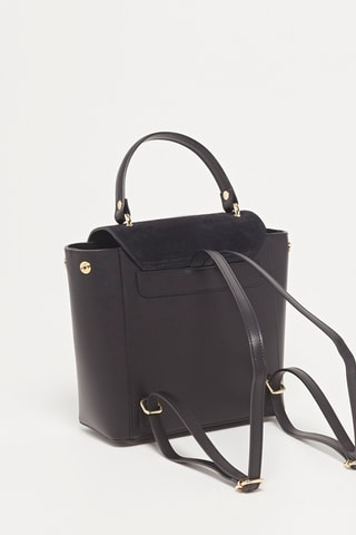 Sac à dos en cuir Arizona - Noir