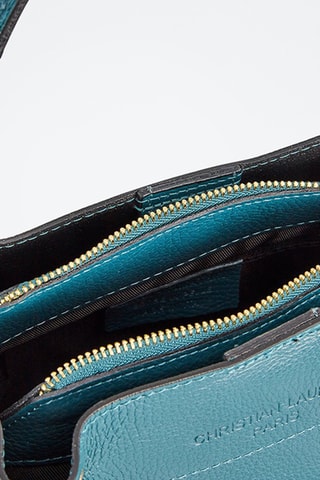 Sac à main en cuir Lamy - Bleu