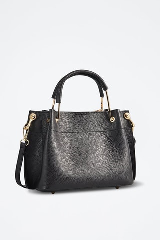 Sac à main en cuir Lamy - Noir