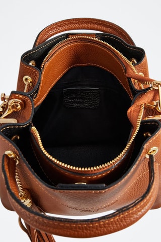Sac à main en cuir Lamy - Camel