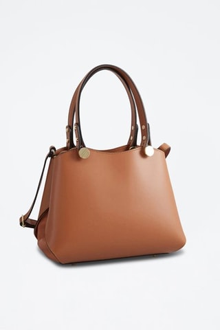 Sac à main en cuir Kiara - Marron