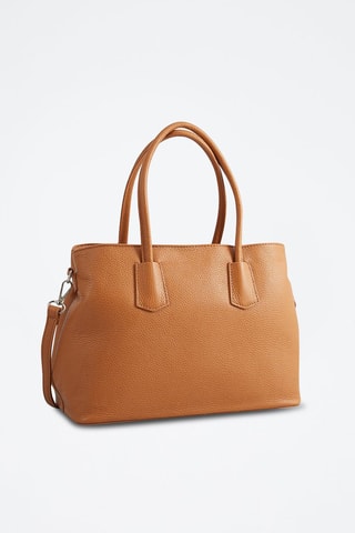 Sac à main en cuir Pia - Marron