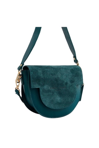 Sac porté épaule en nubuck Lexa - Bleu