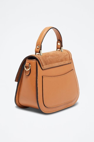 Sac à main en cuir Lali - Marron
